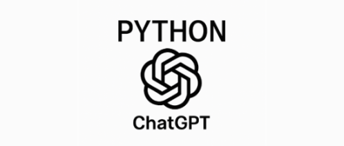 ChatGPT Python Code Writing Colored Logo