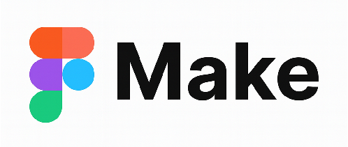 Figma Make Black & White Logo