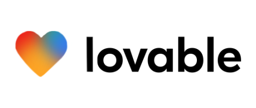 Loveable-White-logo