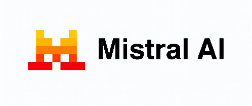 Mistral AI Black & White Logo