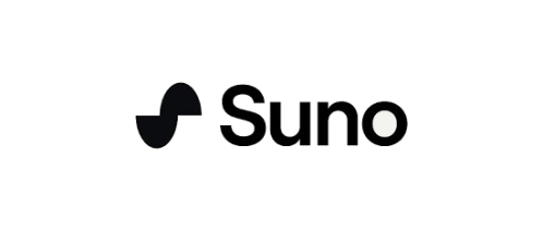 Suno AI White Logo